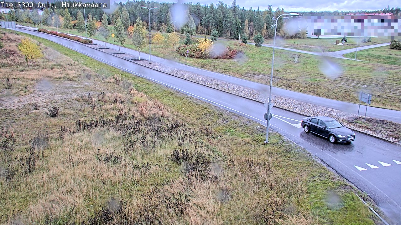 Weather Camera Image road 8300 Oulu Hiukkavaara, Oulu, Pohjois-Pohjanmaa