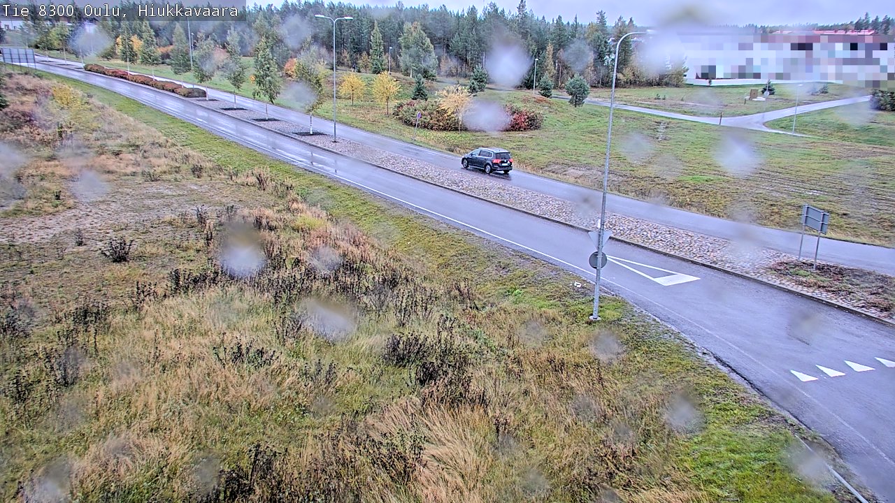 Weather Camera Image road 8300 Oulu Hiukkavaara, Oulu, Pohjois-Pohjanmaa