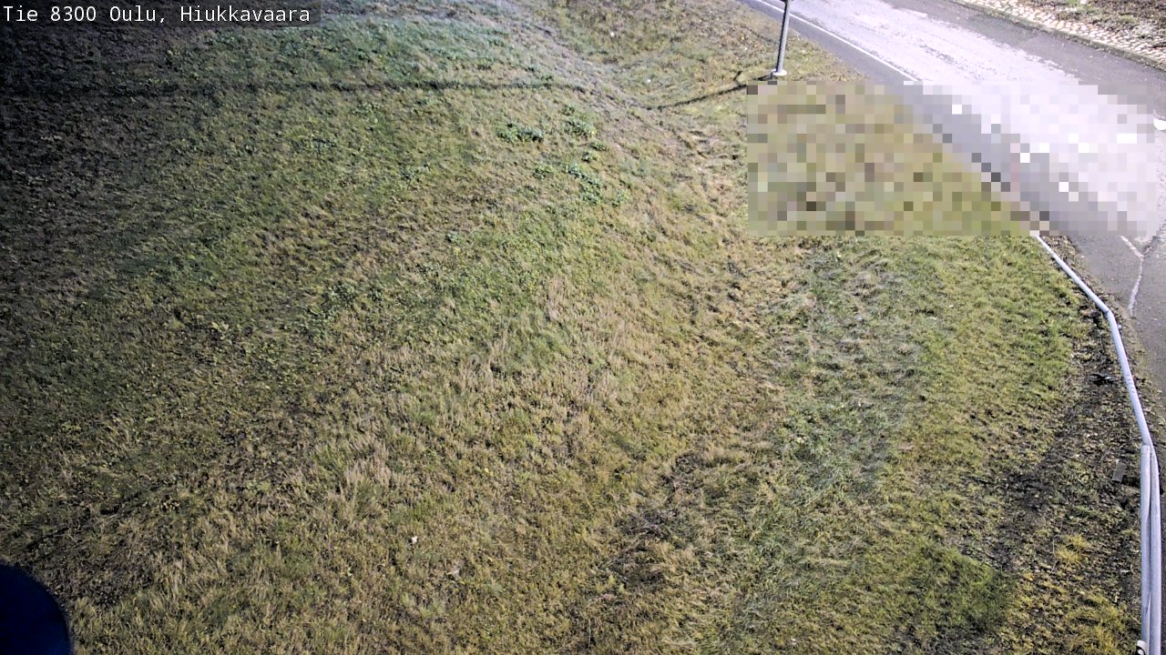 Kelikamerat Kuva tie 8300 Oulu Hiukkavaara, Oulu, Pohjois-Pohjanmaa