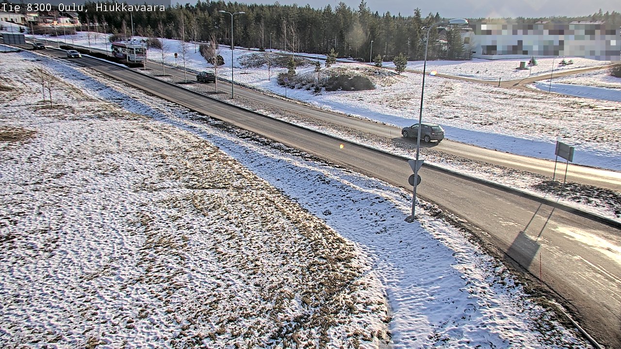 Kelikamerat Kuva tie 8300 Oulu Hiukkavaara, Oulu, Pohjois-Pohjanmaa