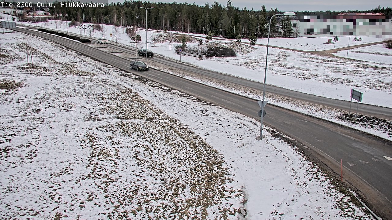 Kelikamerat Kuva tie 8300 Oulu Hiukkavaara, Oulu, Pohjois-Pohjanmaa