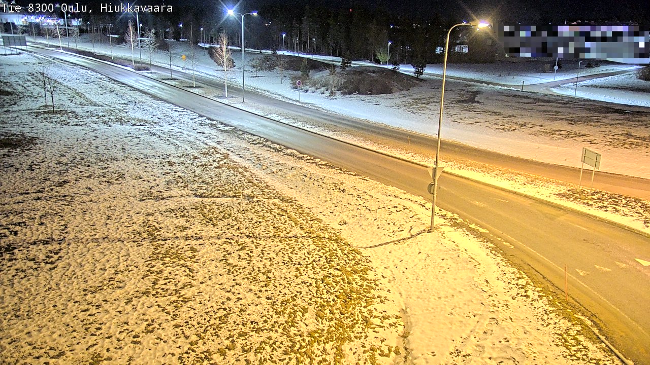 Kelikamerat Kuva tie 8300 Oulu Hiukkavaara, Oulu, Pohjois-Pohjanmaa