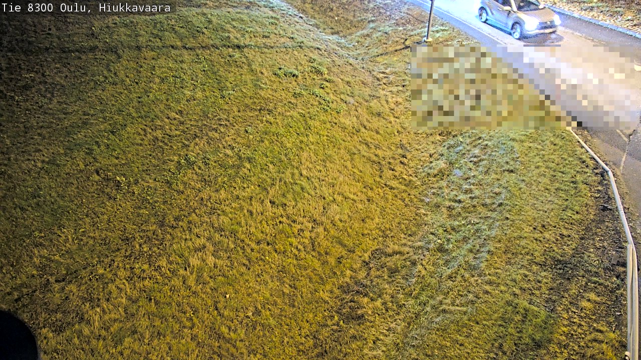 Kelikamerat Kuva tie 8300 Oulu Hiukkavaara, Oulu, Pohjois-Pohjanmaa