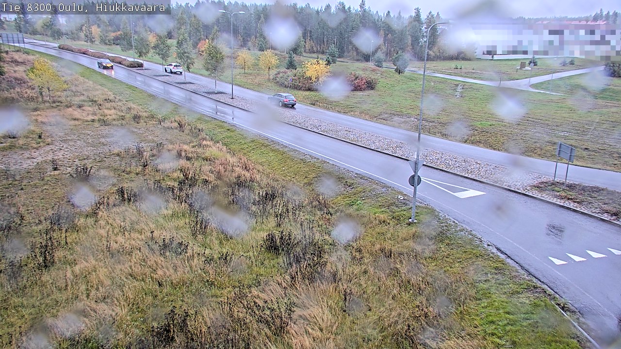 Weather Camera Image road 8300 Oulu Hiukkavaara, Oulu, Pohjois-Pohjanmaa
