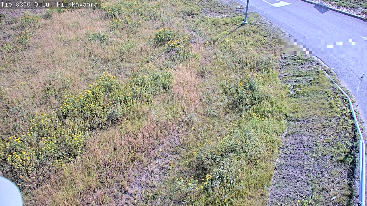 Weather Camera Image road 8300 Oulu Hiukkavaara, Oulu, Pohjois-Pohjanmaa