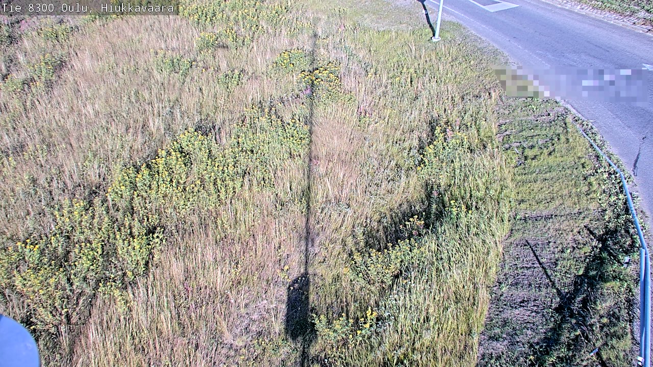 Kelikamerat Kuva tie 8300 Oulu Hiukkavaara, Oulu, Pohjois-Pohjanmaa