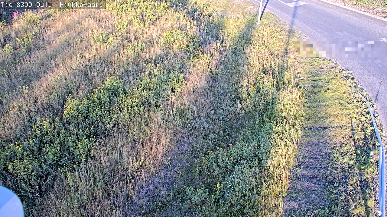 Kelikamerat Kuva tie 8300 Oulu Hiukkavaara, Oulu, Pohjois-Pohjanmaa