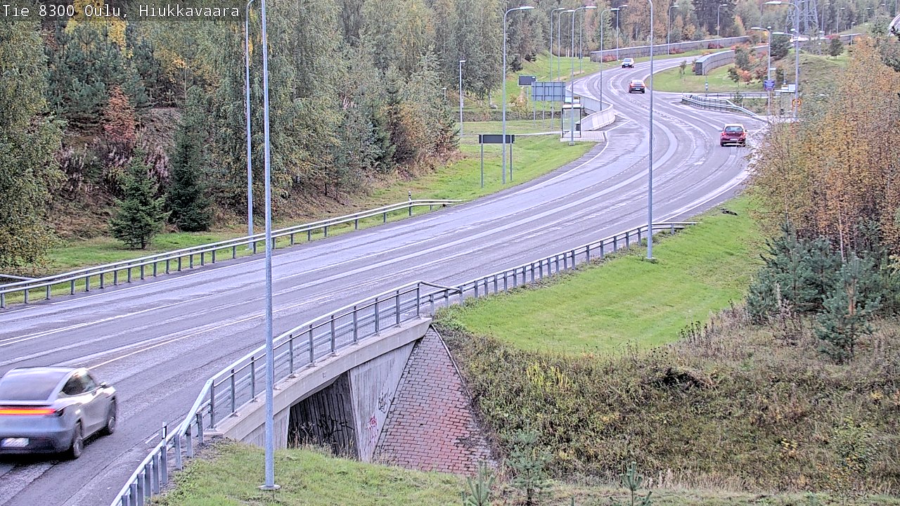 Kelikamerat Kuva tie 8300 Oulu Hiukkavaara, Oulu, Pohjois-Pohjanmaa