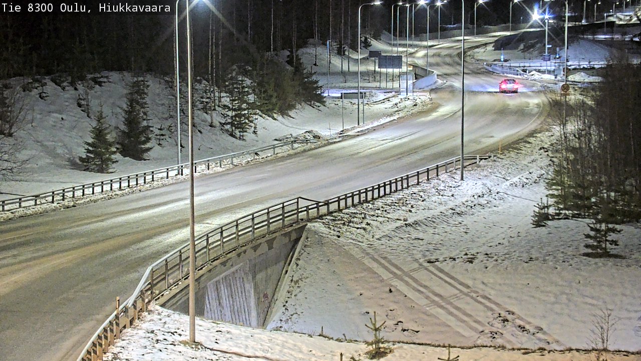 Kelikamerat Kuva tie 8300 Oulu Hiukkavaara, Oulu, Pohjois-Pohjanmaa