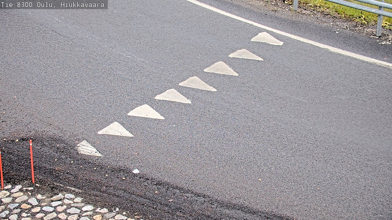 Kelikamerat Kuva tie 8300 Oulu Hiukkavaara, Oulu, Pohjois-Pohjanmaa
