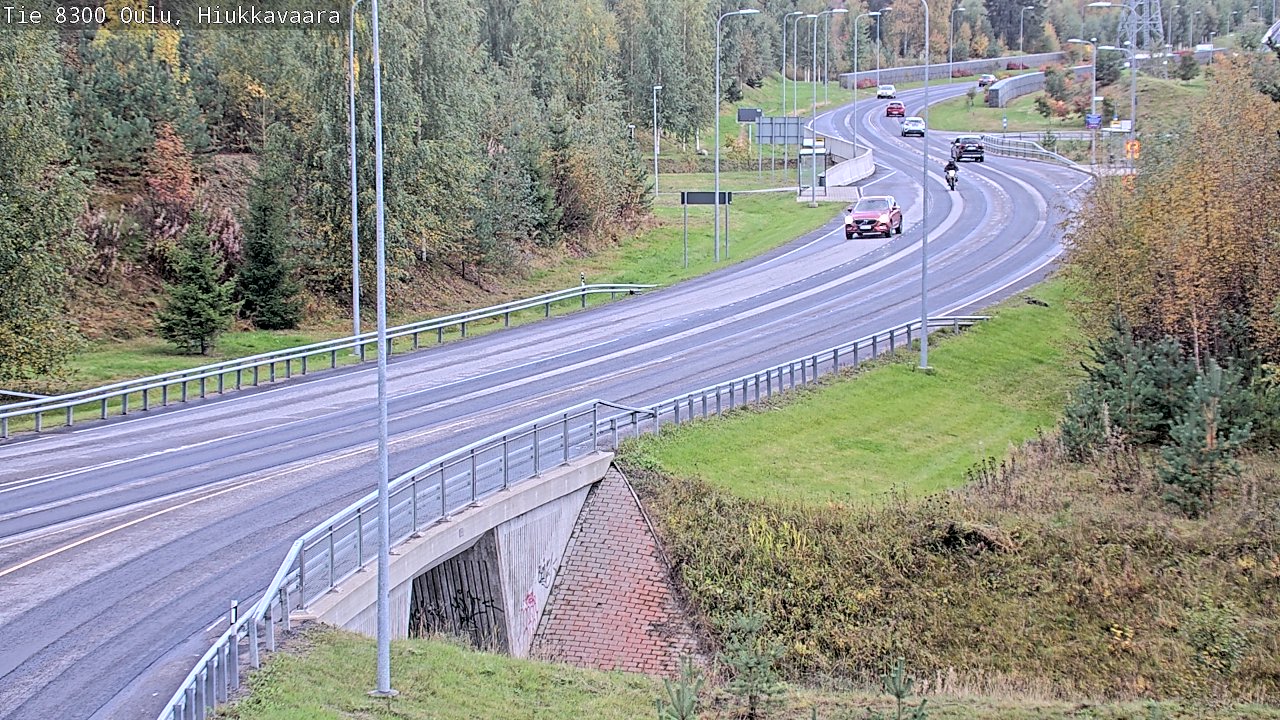 Kelikamerat Kuva tie 8300 Oulu Hiukkavaara, Oulu, Pohjois-Pohjanmaa