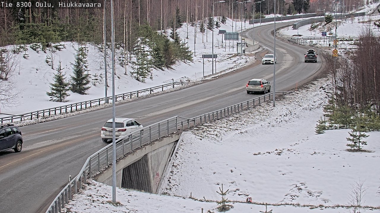 Kelikamerat Kuva tie 8300 Oulu Hiukkavaara, Oulu, Pohjois-Pohjanmaa