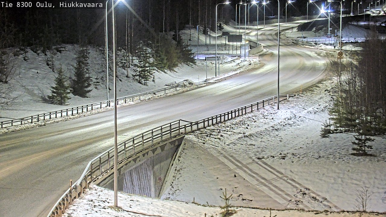 Kelikamerat Kuva tie 8300 Oulu Hiukkavaara, Oulu, Pohjois-Pohjanmaa