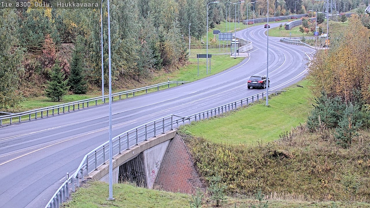 Kelikamerat Kuva tie 8300 Oulu Hiukkavaara, Oulu, Pohjois-Pohjanmaa