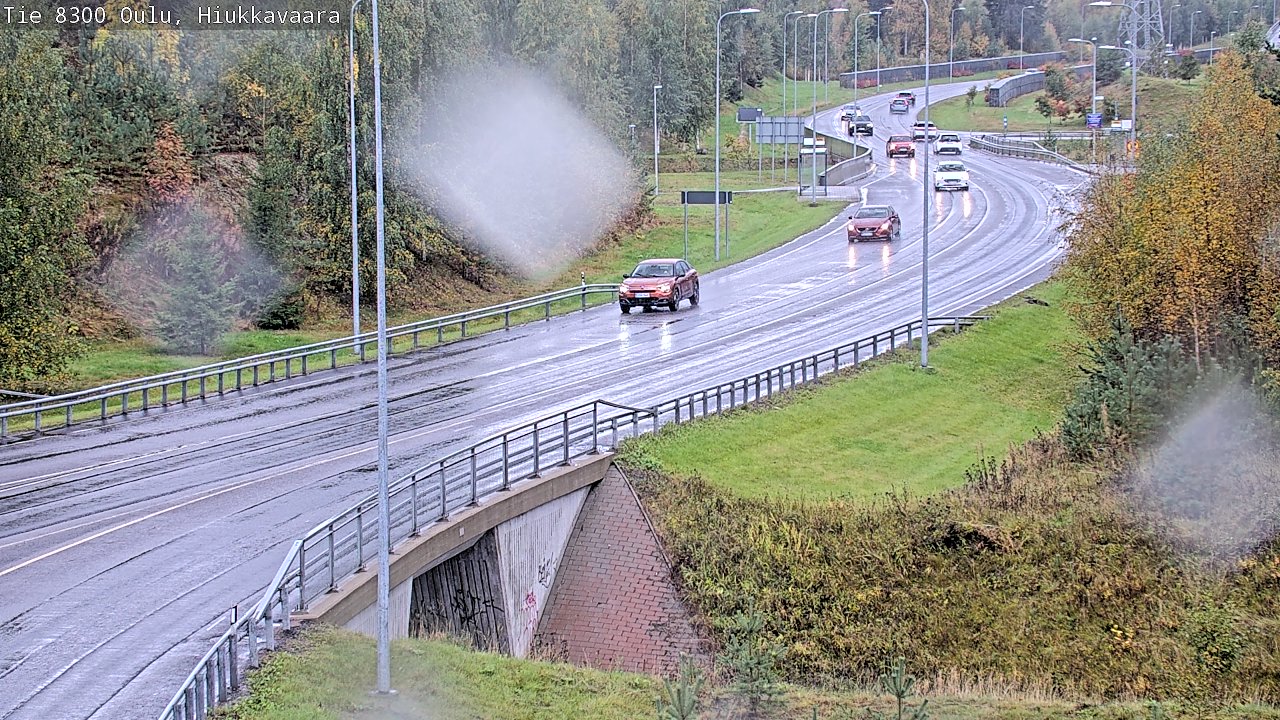 Kelikamerat Kuva tie 8300 Oulu Hiukkavaara, Oulu, Pohjois-Pohjanmaa