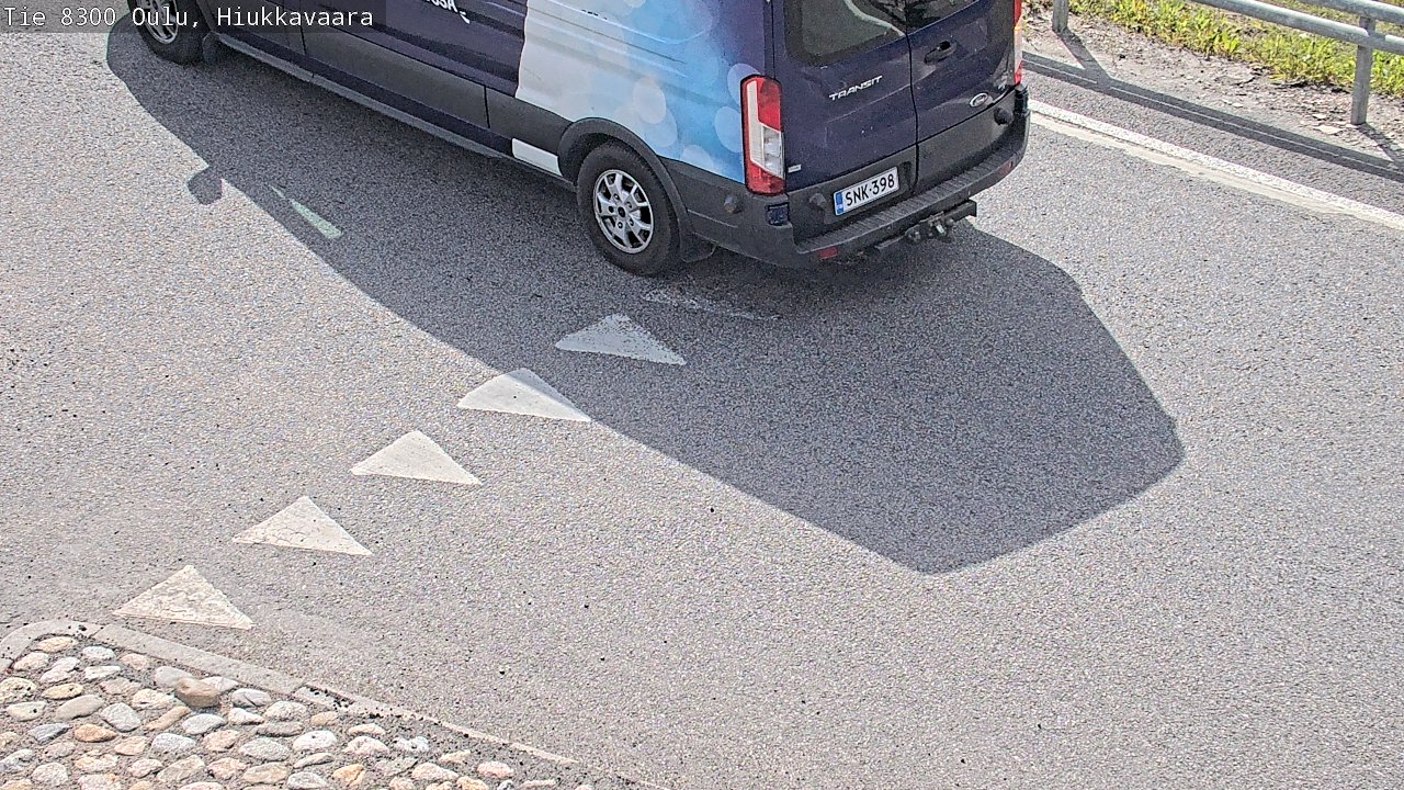 Kelikamerat Kuva tie 8300 Oulu Hiukkavaara, Oulu, Pohjois-Pohjanmaa