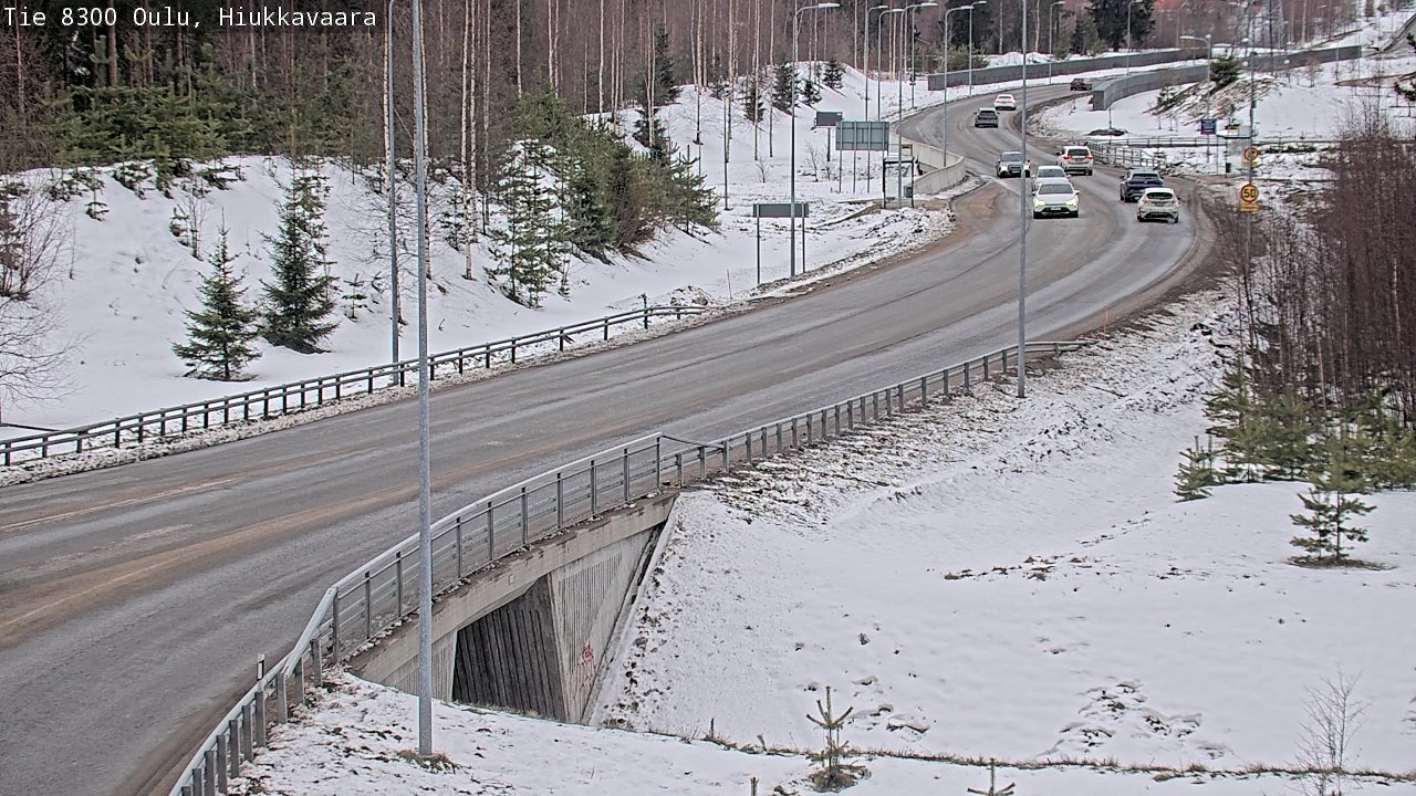 Kelikamerat Kuva tie 8300 Oulu Hiukkavaara, Oulu, Pohjois-Pohjanmaa