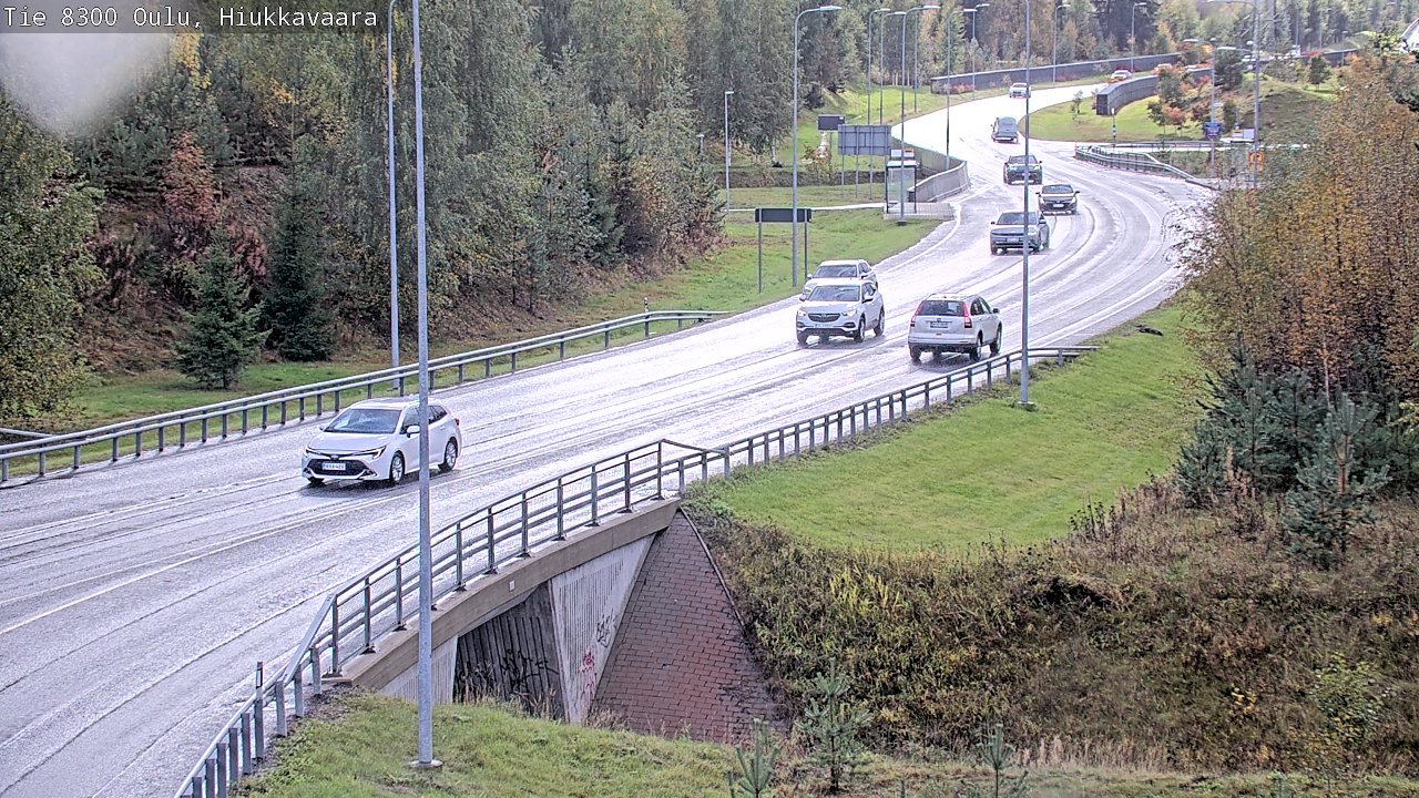 Kelikamerat Kuva tie 8300 Oulu Hiukkavaara, Oulu, Pohjois-Pohjanmaa