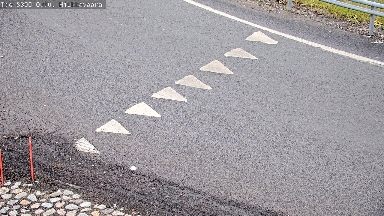 Kelikamerat Kuva tie 8300 Oulu Hiukkavaara, Oulu, Pohjois-Pohjanmaa