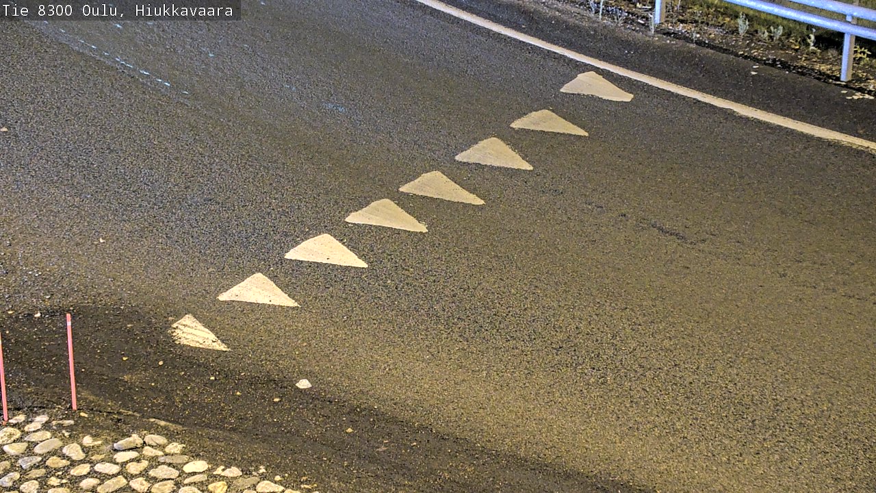 Kelikamerat Kuva tie 8300 Oulu Hiukkavaara, Oulu, Pohjois-Pohjanmaa