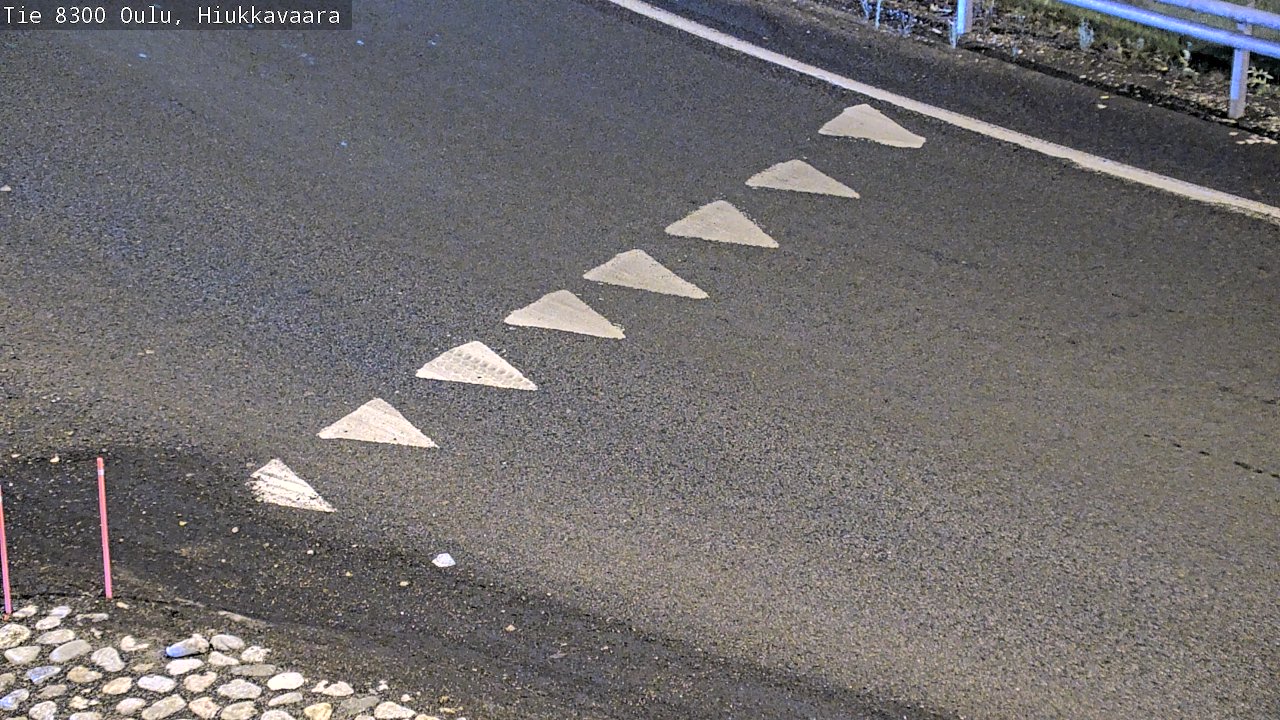 Kelikamerat Kuva tie 8300 Oulu Hiukkavaara, Oulu, Pohjois-Pohjanmaa