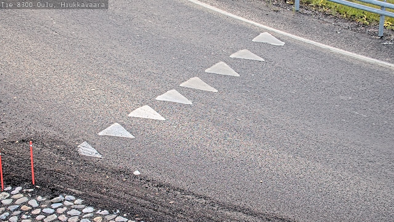 Kelikamerat Kuva tie 8300 Oulu Hiukkavaara, Oulu, Pohjois-Pohjanmaa