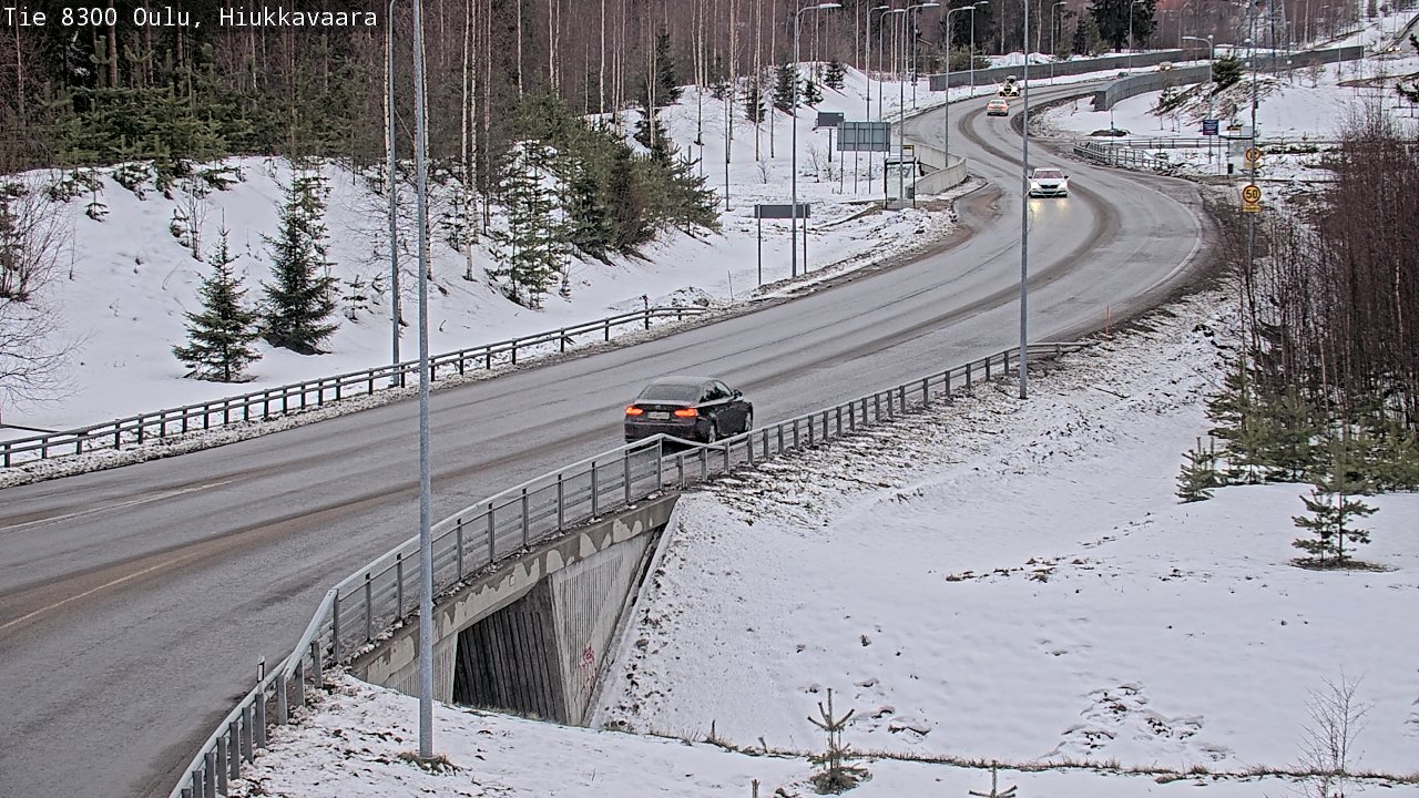 Kelikamerat Kuva tie 8300 Oulu Hiukkavaara, Oulu, Pohjois-Pohjanmaa