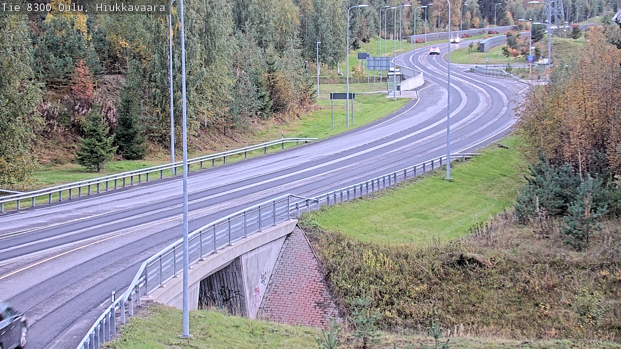 Kelikamerat Kuva tie 8300 Oulu Hiukkavaara, Oulu, Pohjois-Pohjanmaa