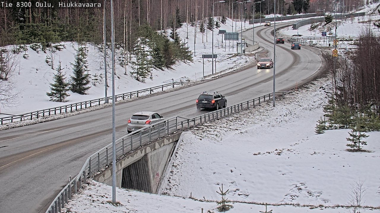 Kelikamerat Kuva tie 8300 Oulu Hiukkavaara, Oulu, Pohjois-Pohjanmaa