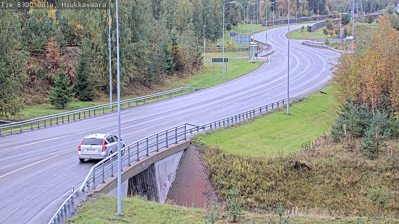 Kelikamerat Kuva tie 8300 Oulu Hiukkavaara, Oulu, Pohjois-Pohjanmaa