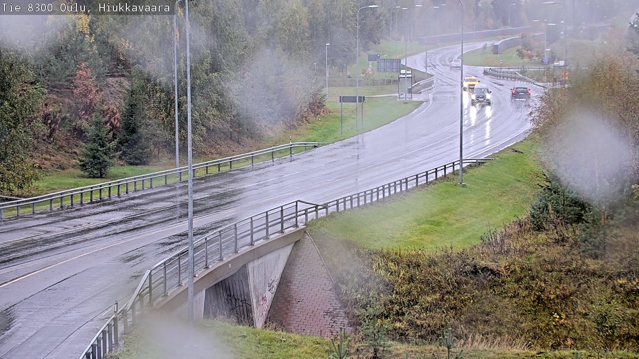 Weather Camera Image road 8300 Oulu Hiukkavaara, Oulu, Pohjois-Pohjanmaa