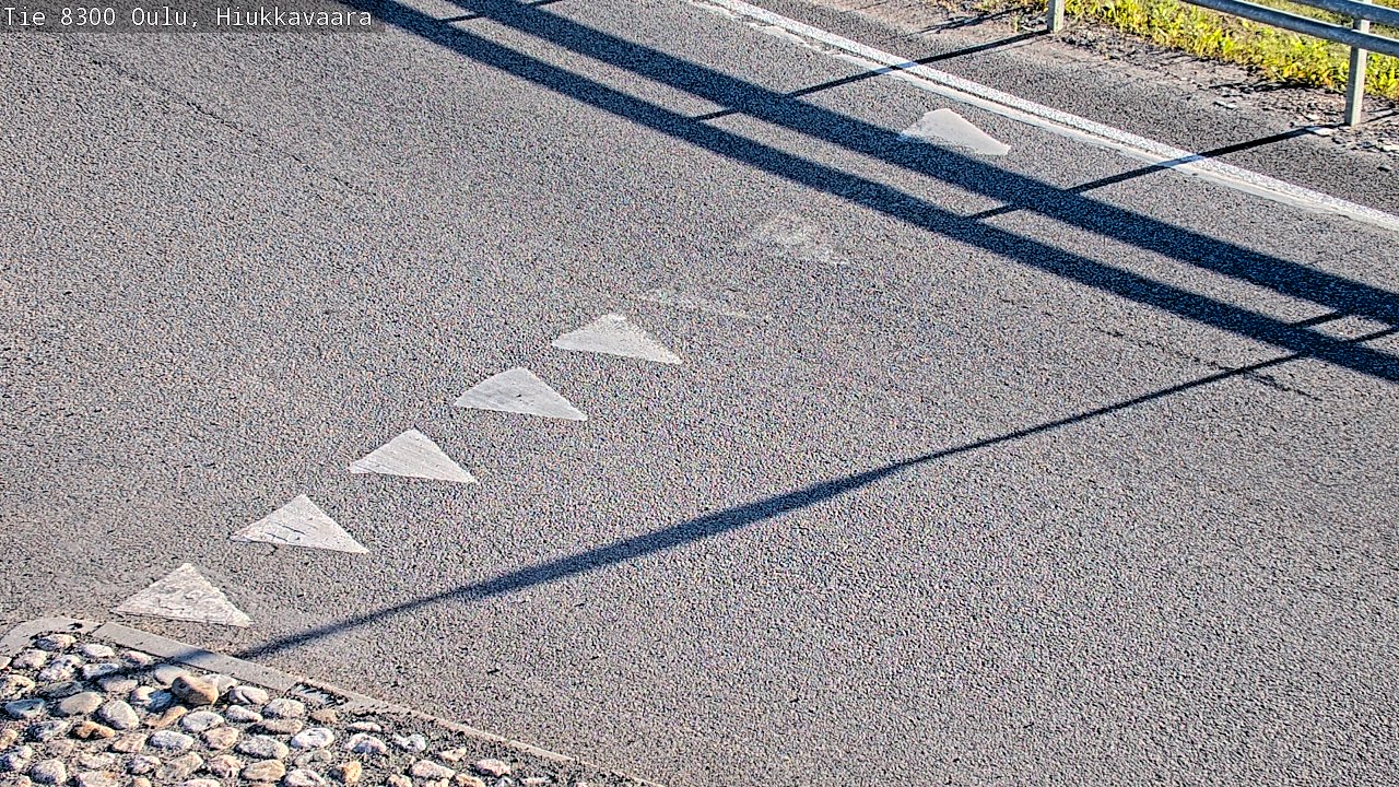 Kelikamerat Kuva tie 8300 Oulu Hiukkavaara, Oulu, Pohjois-Pohjanmaa