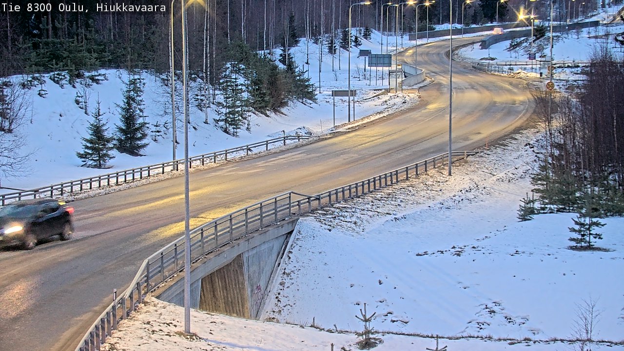 Kelikamerat Kuva tie 8300 Oulu Hiukkavaara, Oulu, Pohjois-Pohjanmaa