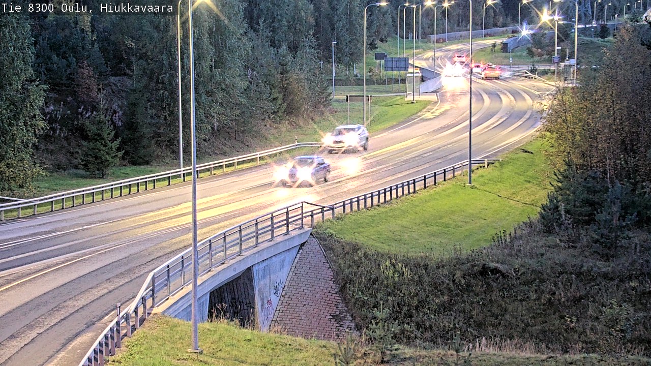 Kelikamerat Kuva tie 8300 Oulu Hiukkavaara, Oulu, Pohjois-Pohjanmaa