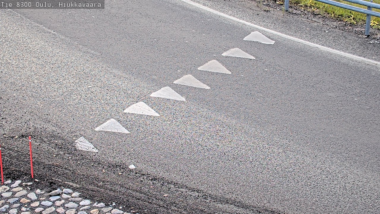 Kelikamerat Kuva tie 8300 Oulu Hiukkavaara, Oulu, Pohjois-Pohjanmaa