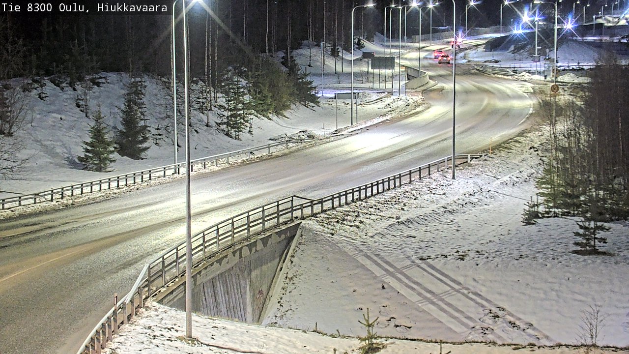 Kelikamerat Kuva tie 8300 Oulu Hiukkavaara, Oulu, Pohjois-Pohjanmaa