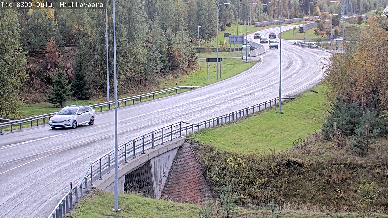 Kelikamerat Kuva tie 8300 Oulu Hiukkavaara, Oulu, Pohjois-Pohjanmaa