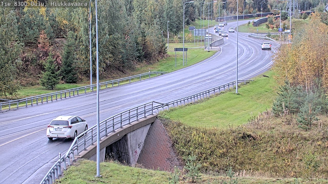 Kelikamerat Kuva tie 8300 Oulu Hiukkavaara, Oulu, Pohjois-Pohjanmaa