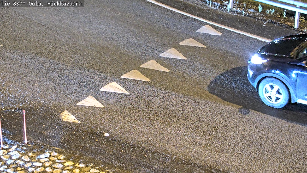Kelikamerat Kuva tie 8300 Oulu Hiukkavaara, Oulu, Pohjois-Pohjanmaa