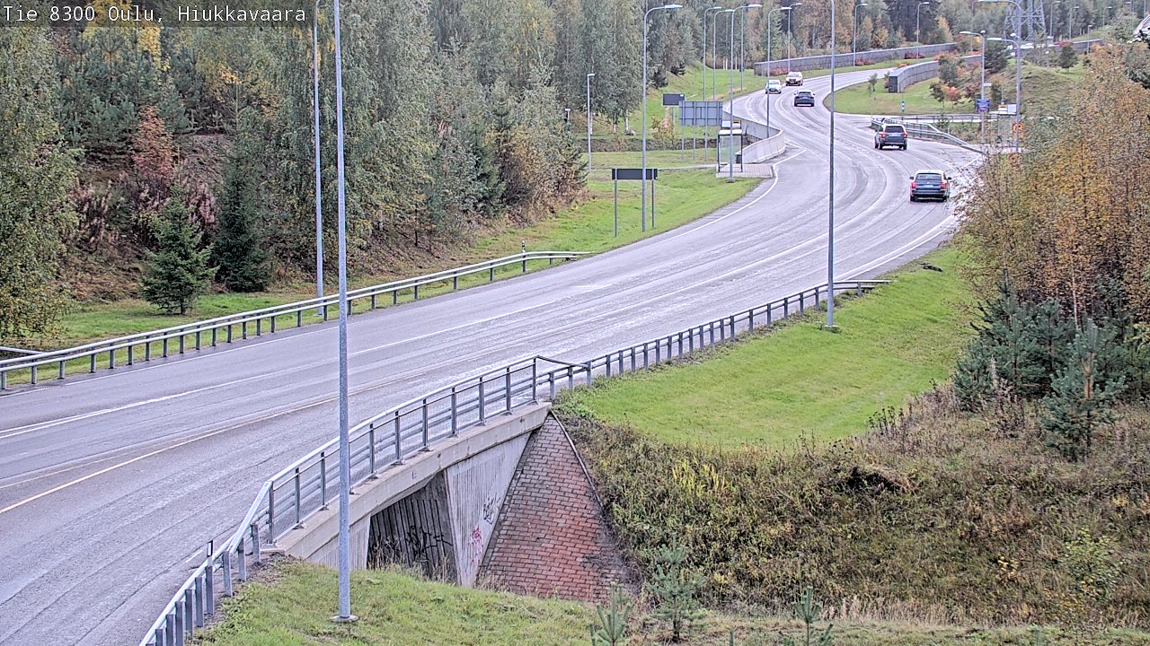 Kelikamerat Kuva tie 8300 Oulu Hiukkavaara, Oulu, Pohjois-Pohjanmaa
