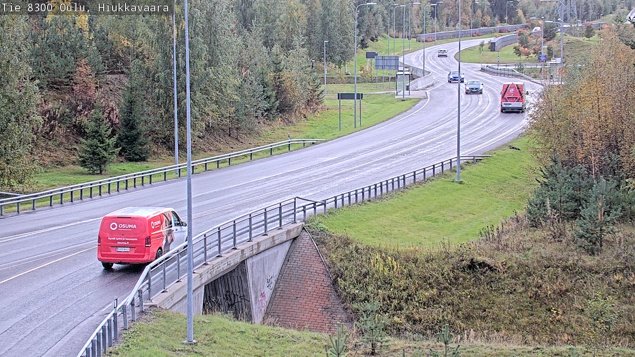 Kelikamerat Kuva tie 8300 Oulu Hiukkavaara, Oulu, Pohjois-Pohjanmaa