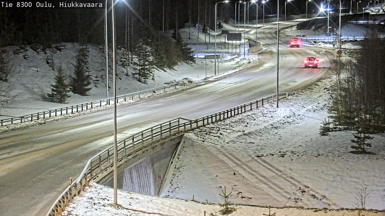 Kelikamerat Kuva tie 8300 Oulu Hiukkavaara, Oulu, Pohjois-Pohjanmaa