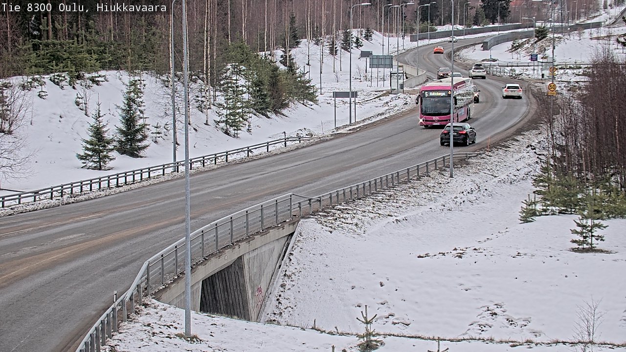 Kelikamerat Kuva tie 8300 Oulu Hiukkavaara, Oulu, Pohjois-Pohjanmaa