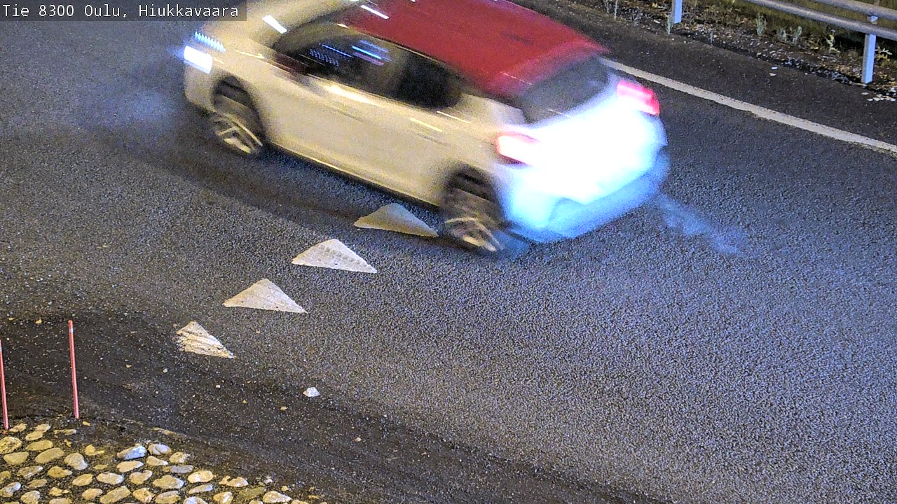 Kelikamerat Kuva tie 8300 Oulu Hiukkavaara, Oulu, Pohjois-Pohjanmaa