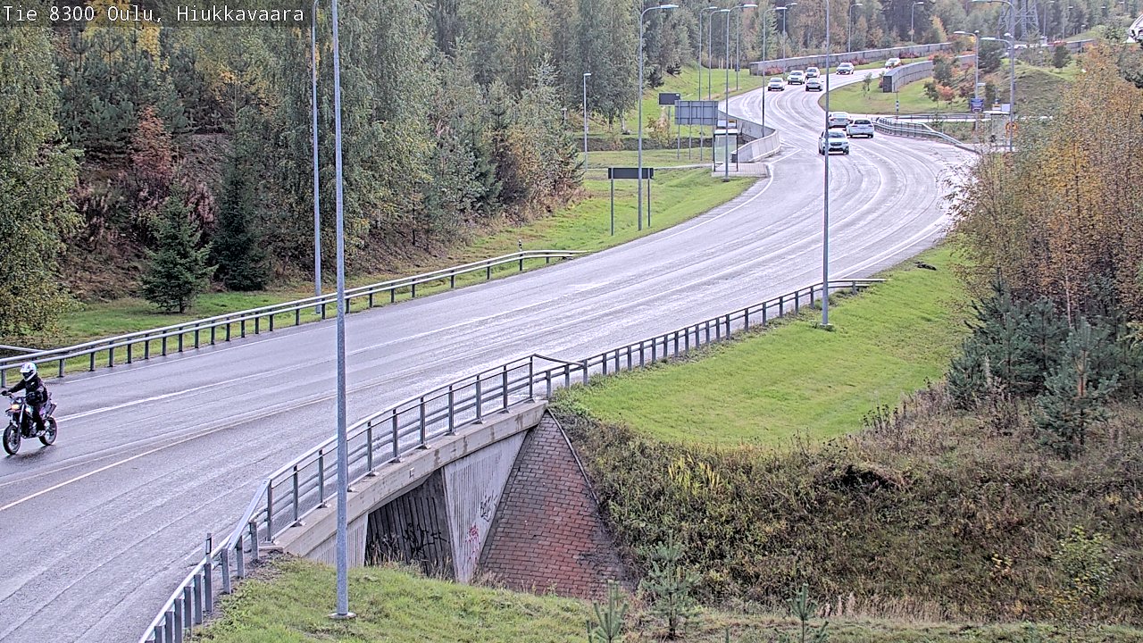Kelikamerat Kuva tie 8300 Oulu Hiukkavaara, Oulu, Pohjois-Pohjanmaa