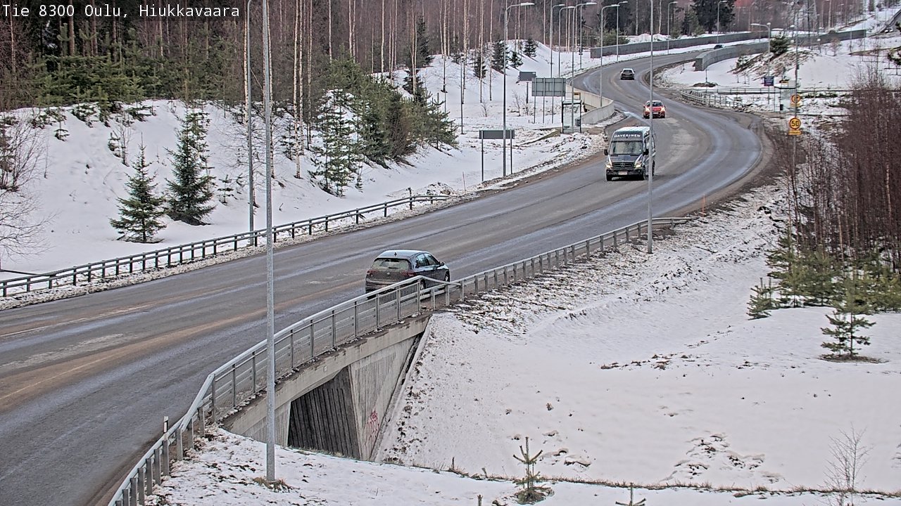 Kelikamerat Kuva tie 8300 Oulu Hiukkavaara, Oulu, Pohjois-Pohjanmaa