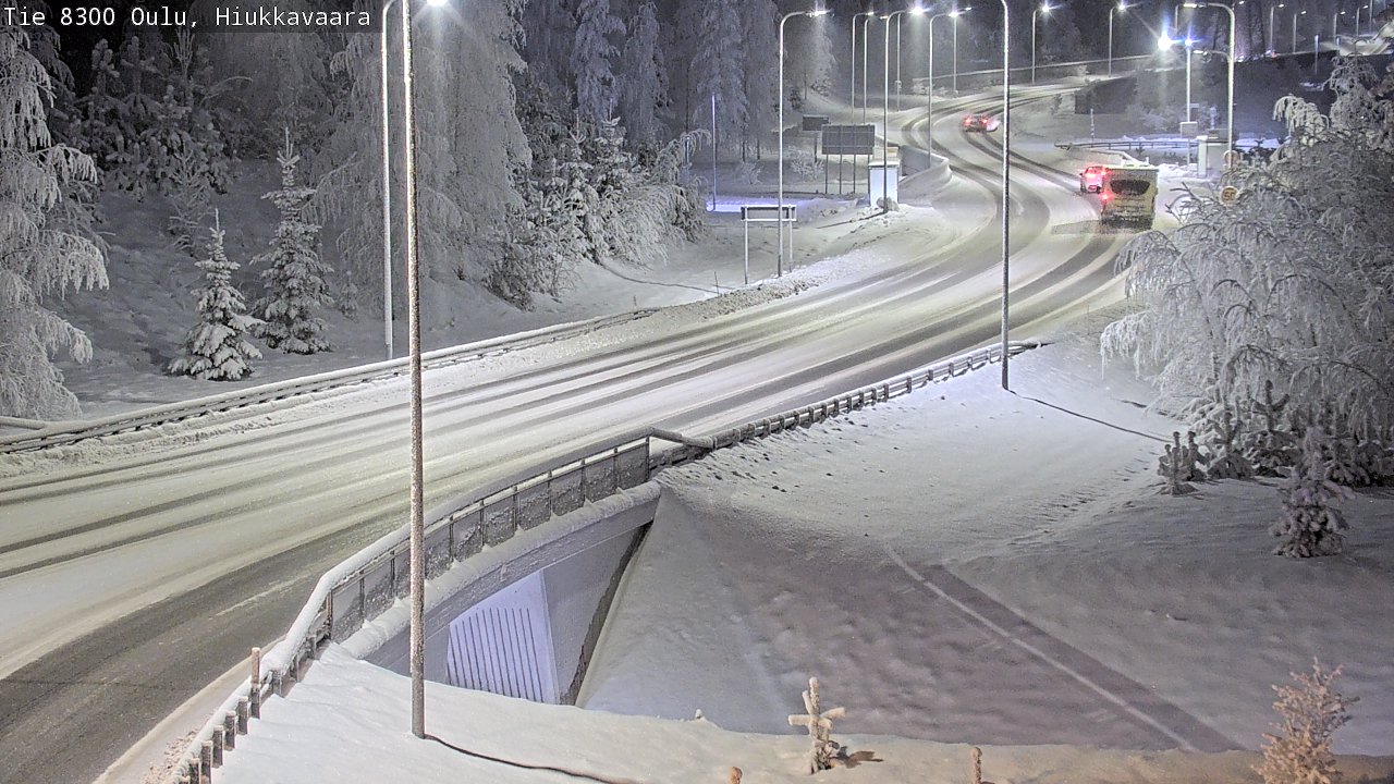 Kelikamerat Kuva tie 8300 Oulu Hiukkavaara, Oulu, Pohjois-Pohjanmaa