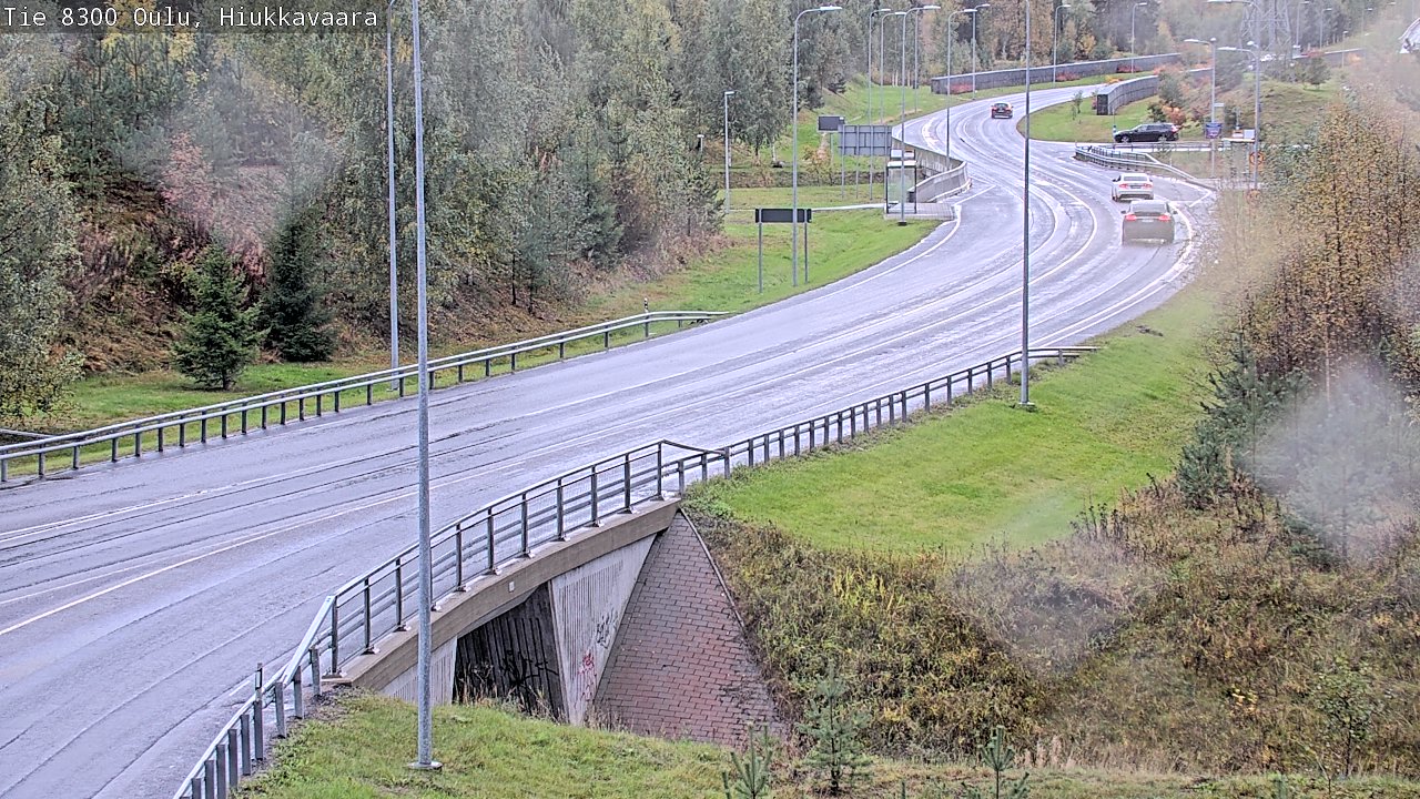 Weather Camera Image road 8300 Oulu Hiukkavaara, Oulu, Pohjois-Pohjanmaa