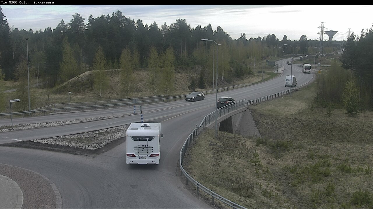 Kelikamerat Kuva tie 8300 Oulu Hiukkavaara, Oulu, Pohjois-Pohjanmaa