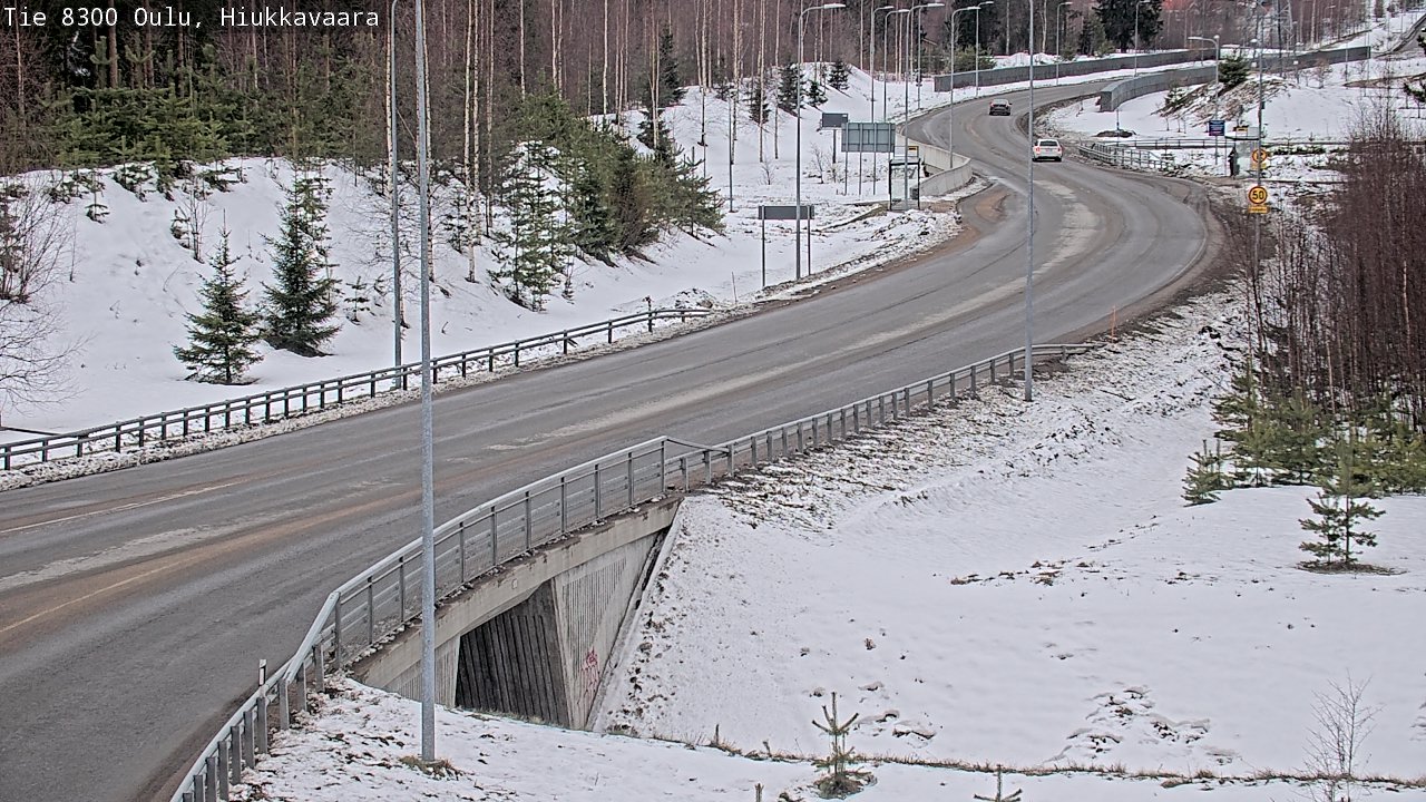 Kelikamerat Kuva tie 8300 Oulu Hiukkavaara, Oulu, Pohjois-Pohjanmaa